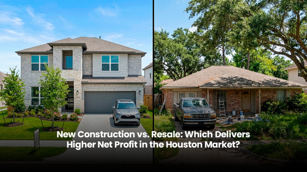 New Construction vs. Resale in Houston: Net Profitability Analysis