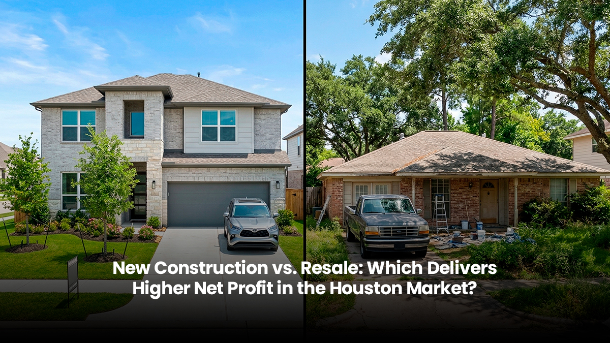 New Construction vs. Resale in Houston: Net Profitability Analysis