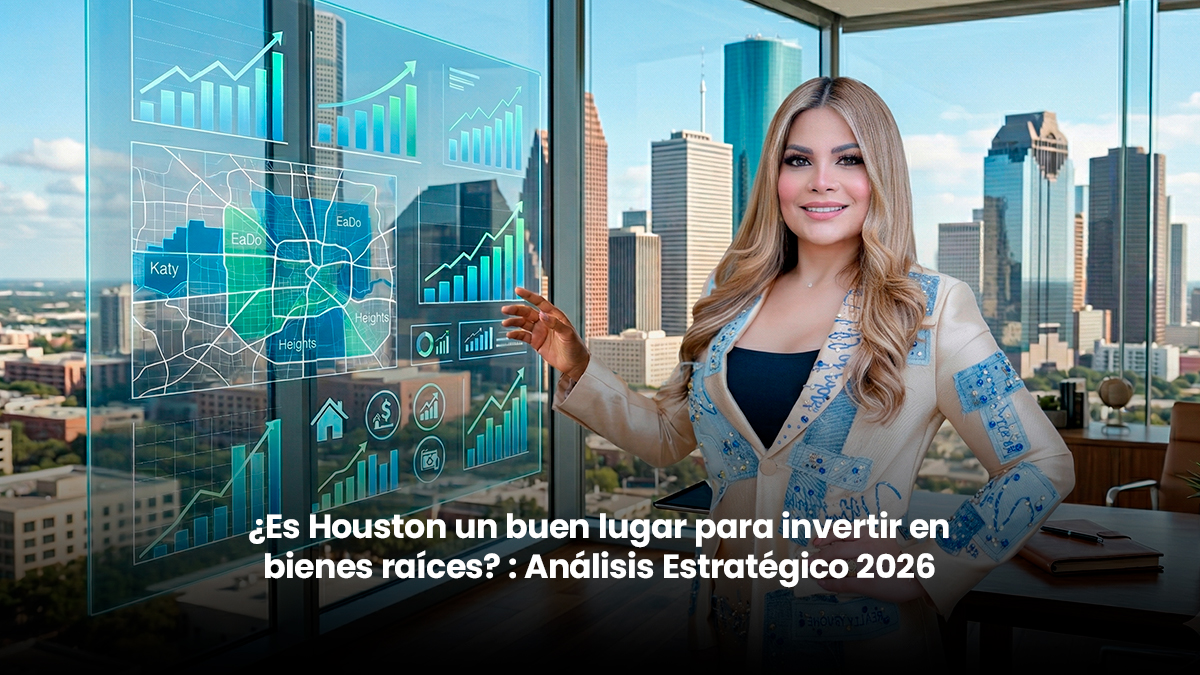 Es Houston un buen lugar para invertir en bienes raíces: Análisis Estratégico 2026