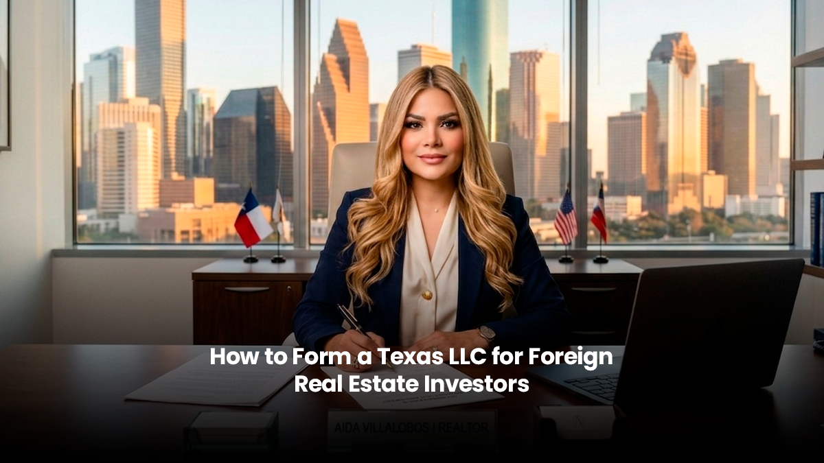 How to Form a Texas LLC for Foreign Real Estate Investors