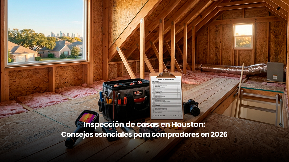 Inspección de casas en Houston
