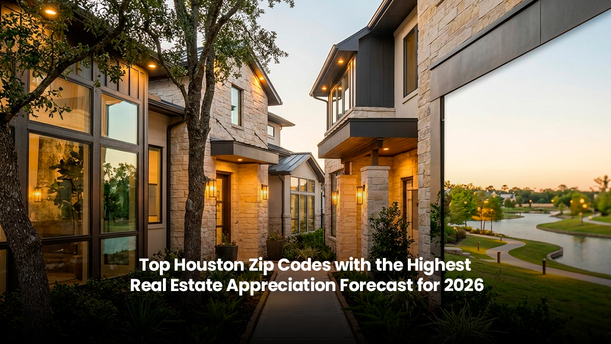 Top Houston Zip Codes with the Highest Real Estate Appreciation Forecast for 2026