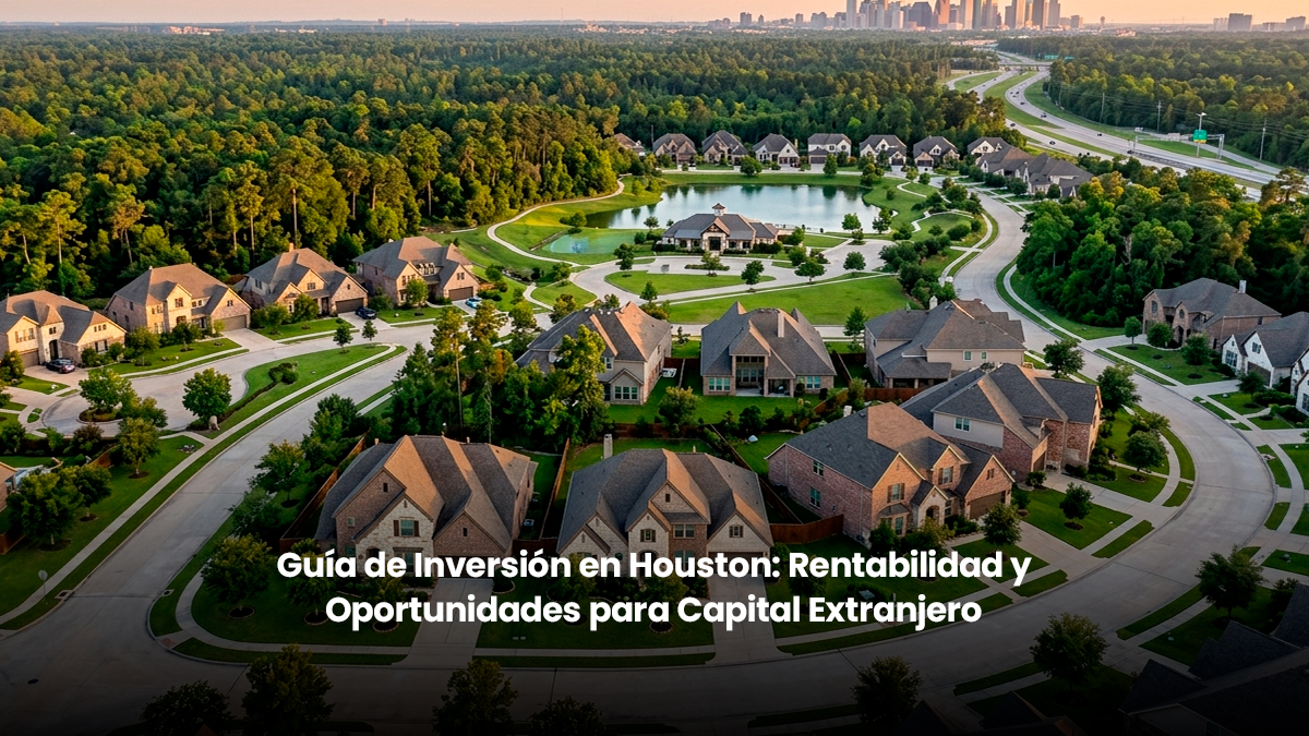 Guía de Inversión en Houston Rentabilidad y Oportunidades para Capital Extranjero