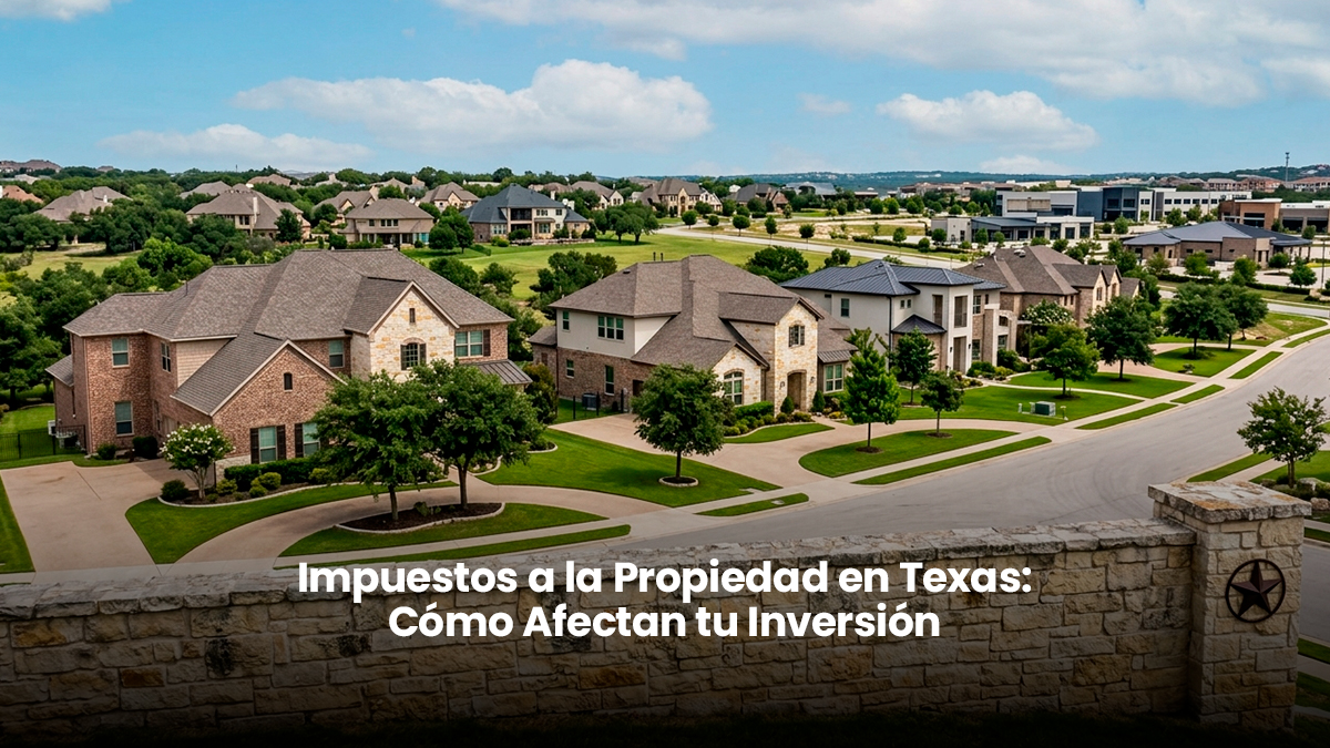 Impuestos a la Propiedad en Texas Cómo Afectan tu Inversión