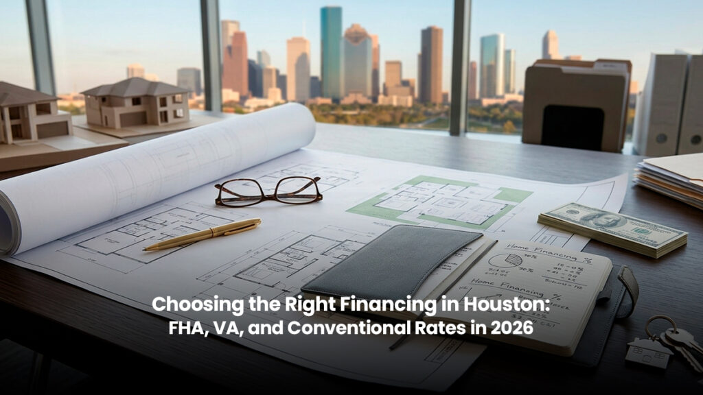 Choosing the Right Financing in Houston: FHA, VA, and Conventional Rates in 2026