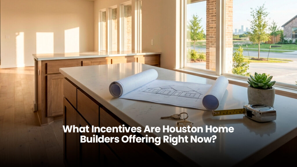 What Incentives Are Houston Home Builders Offering Right Now